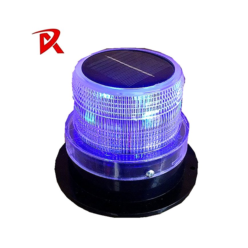 Traffic Safety Road LED Strobe Warning Beacon Light Blinker Solar Light Blinking Amber Warning Light