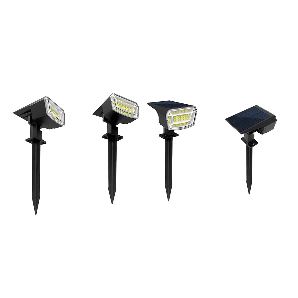 LED Solar Spike Garden Light 5.5V 0.99W 112*67mm IP65 Work Temperature: -25℃ to 64℃, 1050lms