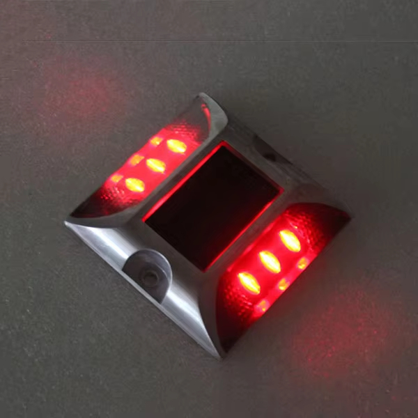 Waterproof Die Casting Aluminum Solar Powered Driveway Lamp Deck Dock Floor Light