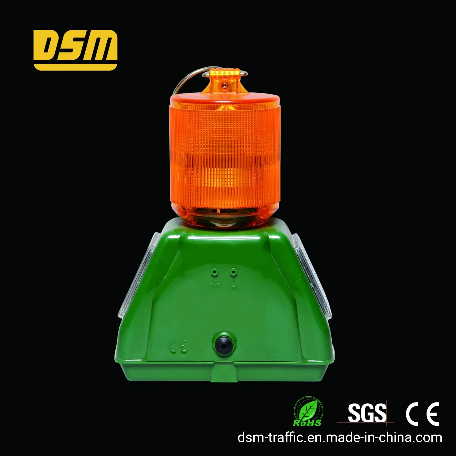 Solar Warning Light for Traffic (DSM-14T)