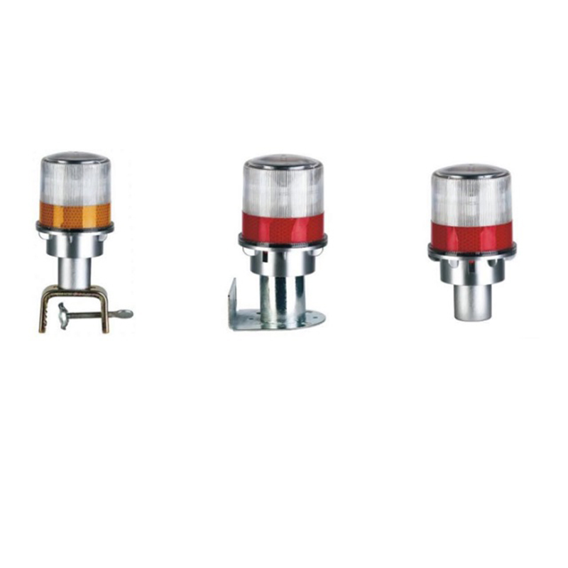 Traffic Safety Strobe Solar Flashing LED Road Warning Light
