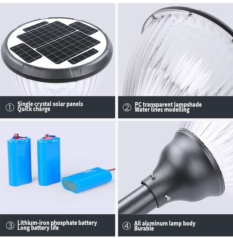 Solar LED Lawn Light Display 6