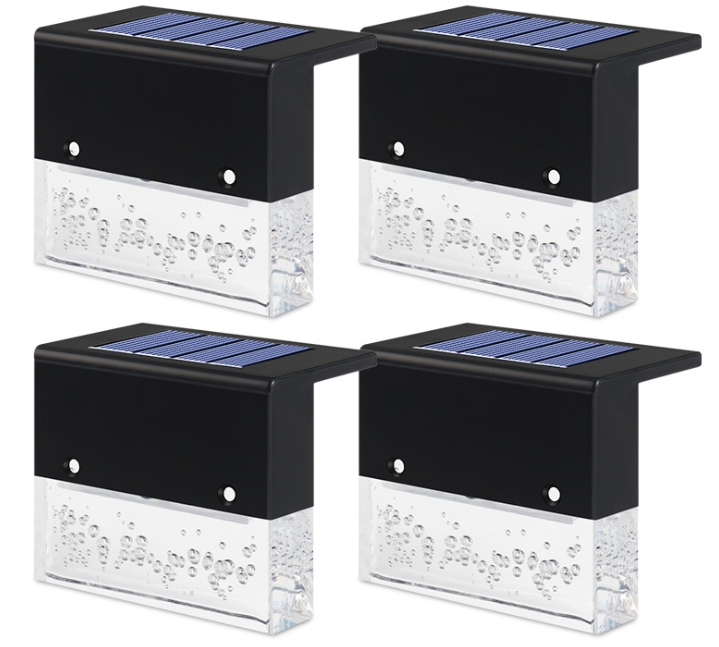 Solar Acrylic Bubbles Stair Fence Deck Step Light