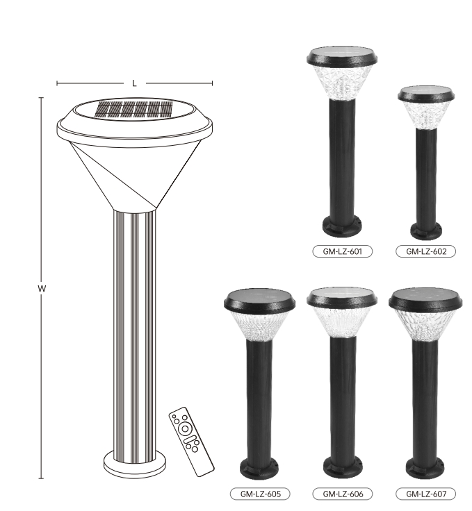 Latest Home Outdoor Waterproof Ground LED Solar Lawn Light Solar Garden Light Lamp