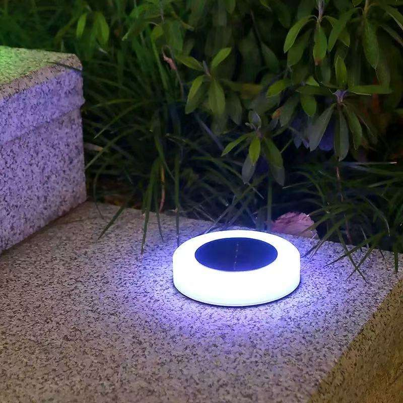Waterproof Outdoor LED Solar Lawn Light Deck Lamp for Garden