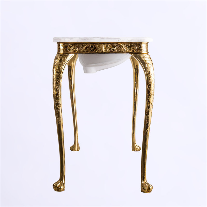 Wholesale Bathroom Sink  Brass Base Lost Wax Casting Handicrafts Exporters, Company