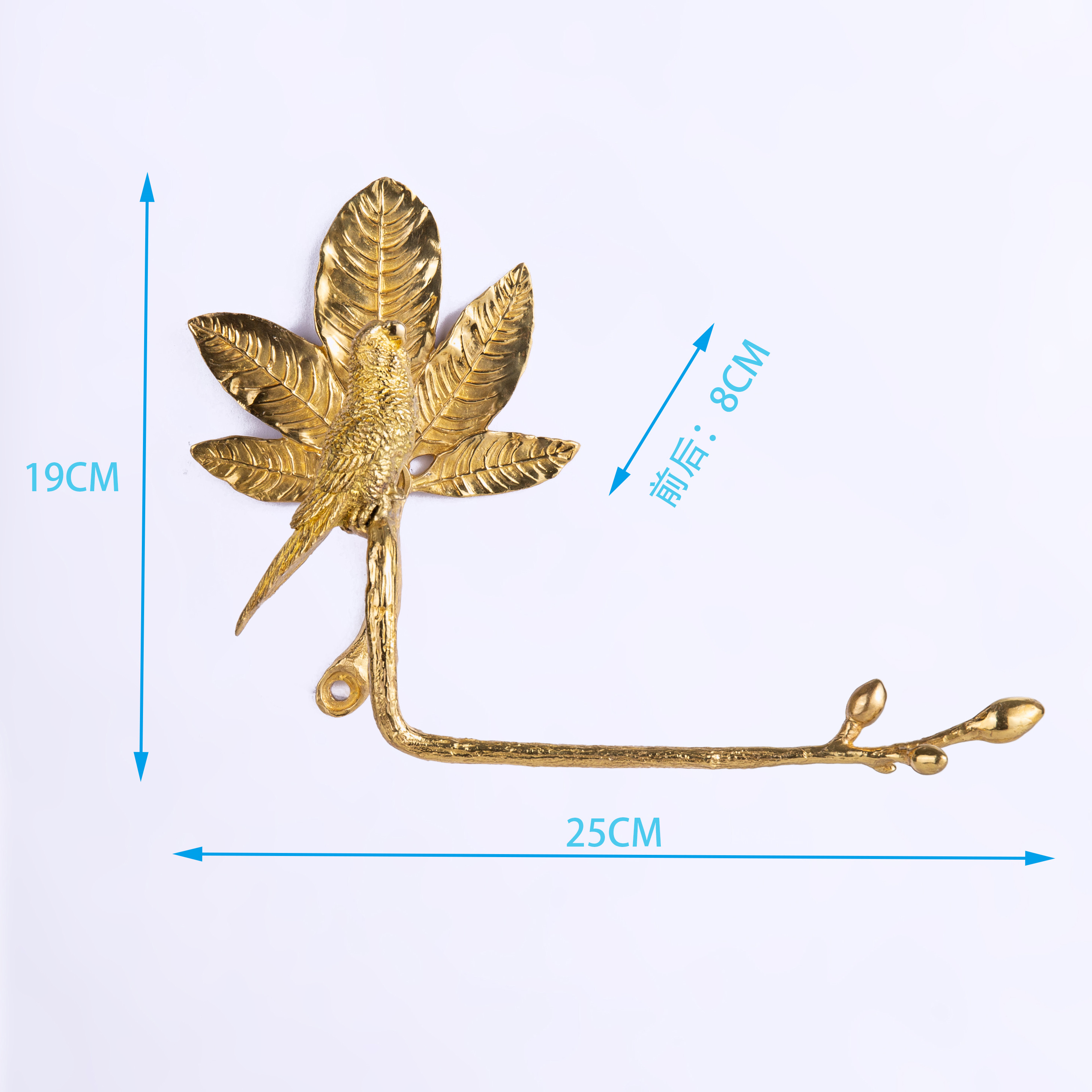 ODM Tissue Holder A-07 Brass Material  Lost Wax Casting Handicrafts Manufacturers, Factories