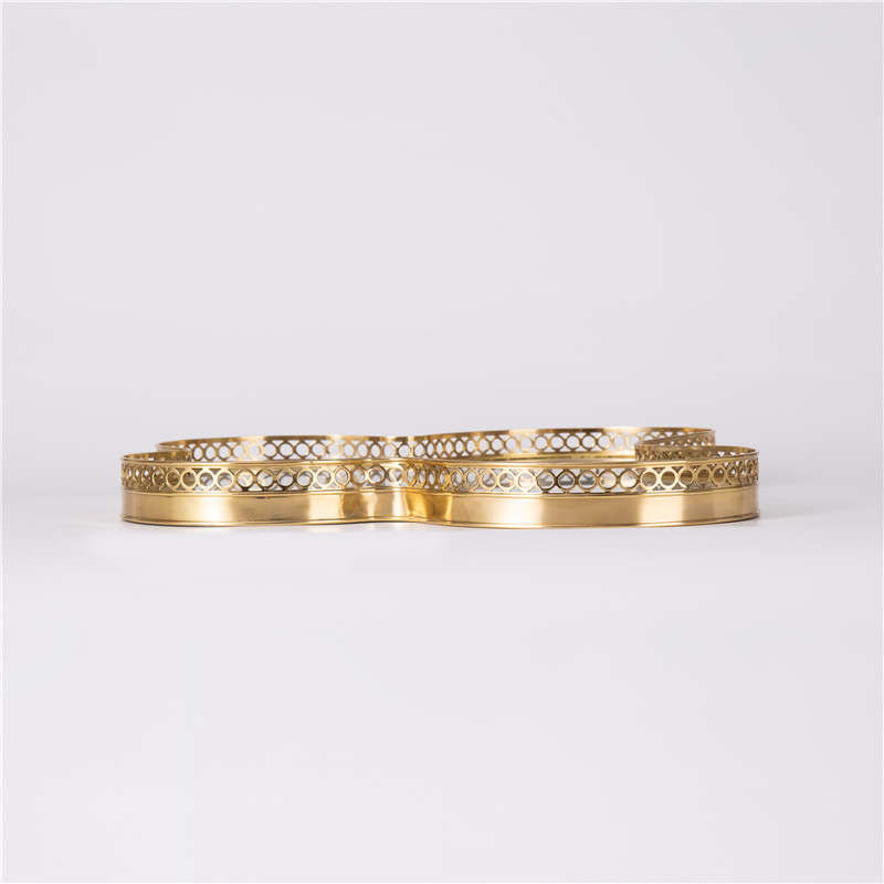 High-Quality Butterfly Porcelain Plate Brass Tray Exporter, Product