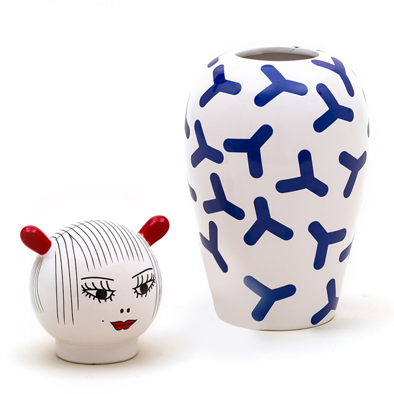 Wholesale Porcelain Vase Series Continental Dolls Suppliers, Factories