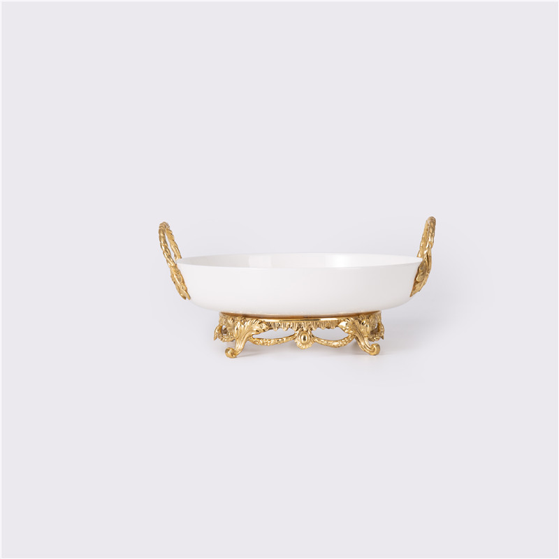 High-Quality Two-Eared Round Fruit Bowl Dried Fruit Bowl Dried Fruit Dish Manufacturer, Companies