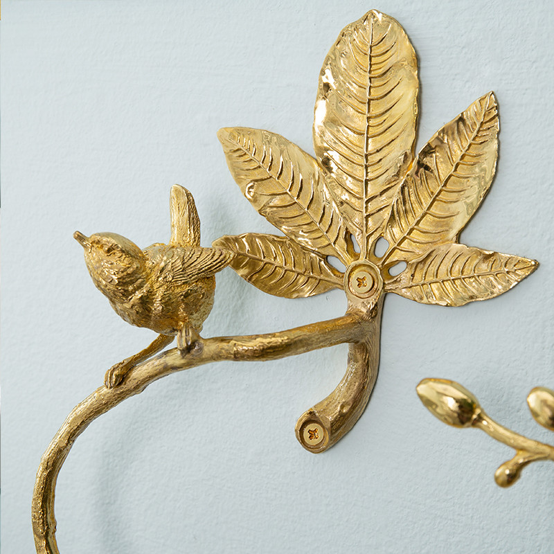 Solid Brass Towel Rack Detail 13