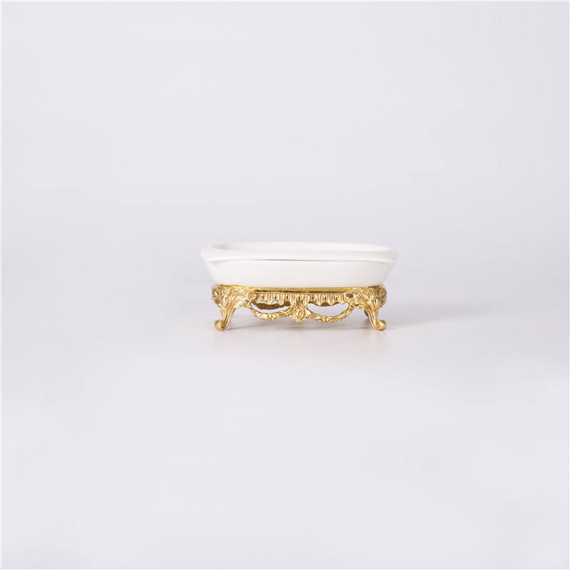 Cheap Soap Dish Soap Rack Soap Bowl Brass Base Bone Manufacturers, Companies