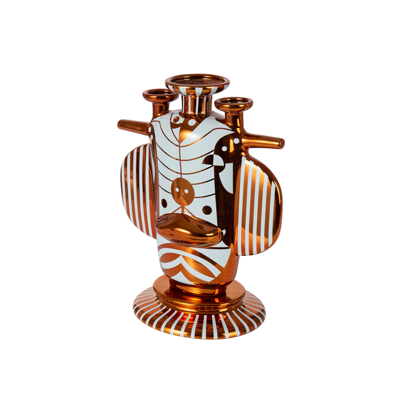 ODM Duck Elefant Multivase Vase Jaime Hayon Three-Headed Flower Vas Ceramic Floral Ornaments Manufacturer, Factory
