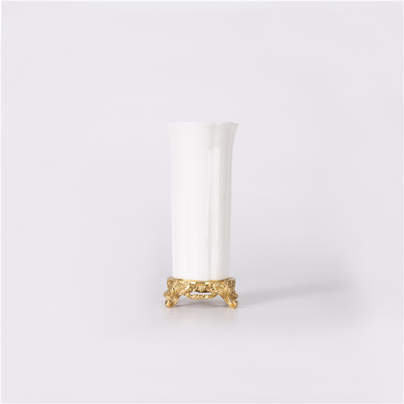 Cheap Small Vase Countertop Vase Desktop Vase Small Vase Brass Base Manufacturers, Companies
