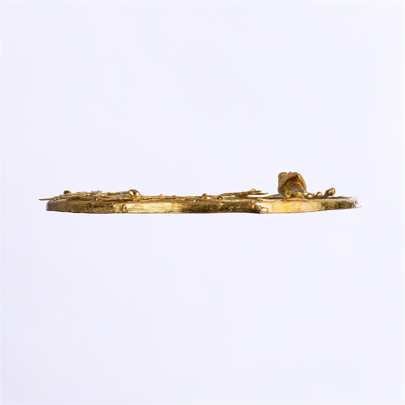 Cheap Solid Brass Large Oval Mirror Supplier, Factory