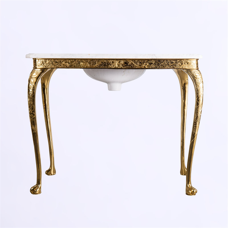 Wholesale Bathroom Sink  Brass Base Lost Wax Casting Handicrafts Exporters, Company