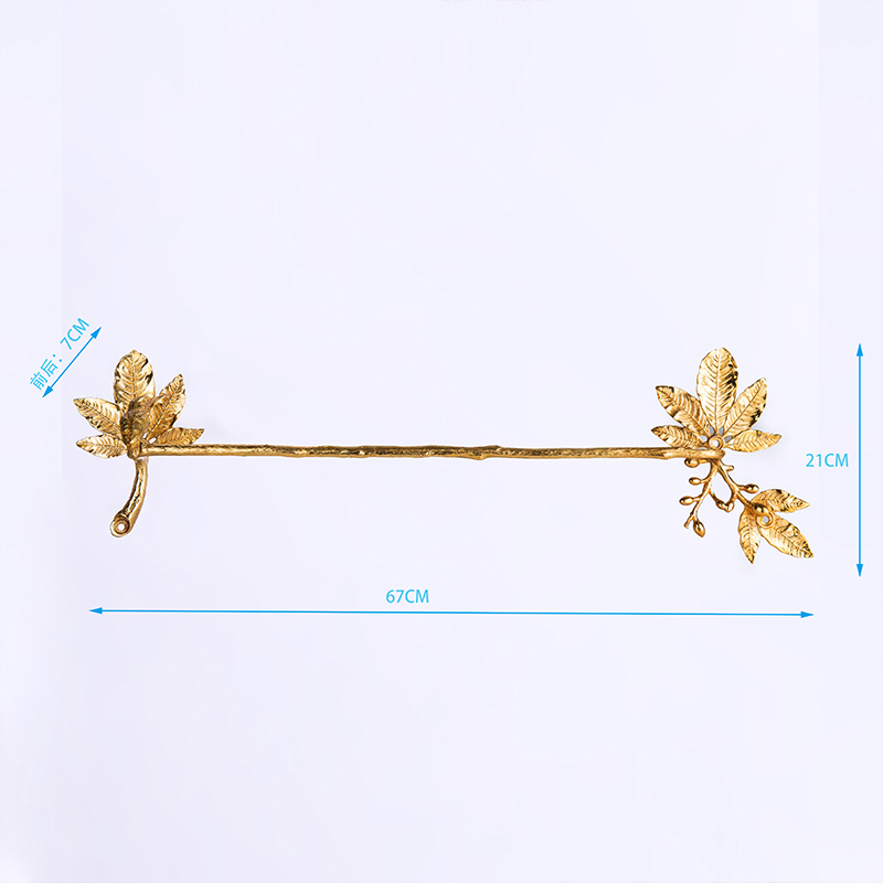 Cheap Single length towel rack lost wax method for casting copper A-05 Factories, Exporters