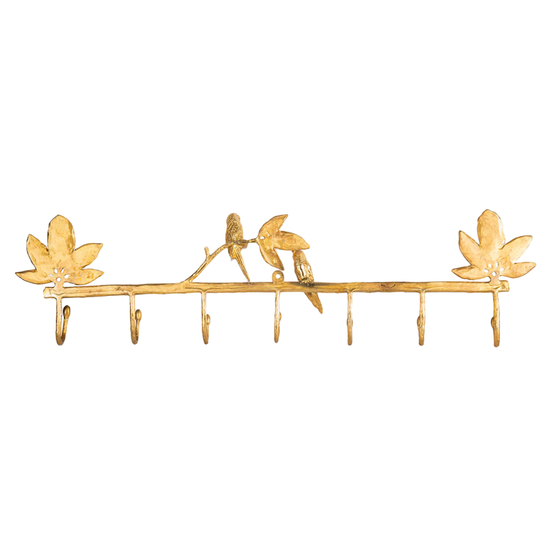 ODM 7-Head Long Hook A-12 Brass Material  Lost Wax Casting Handicrafts Factory, Company