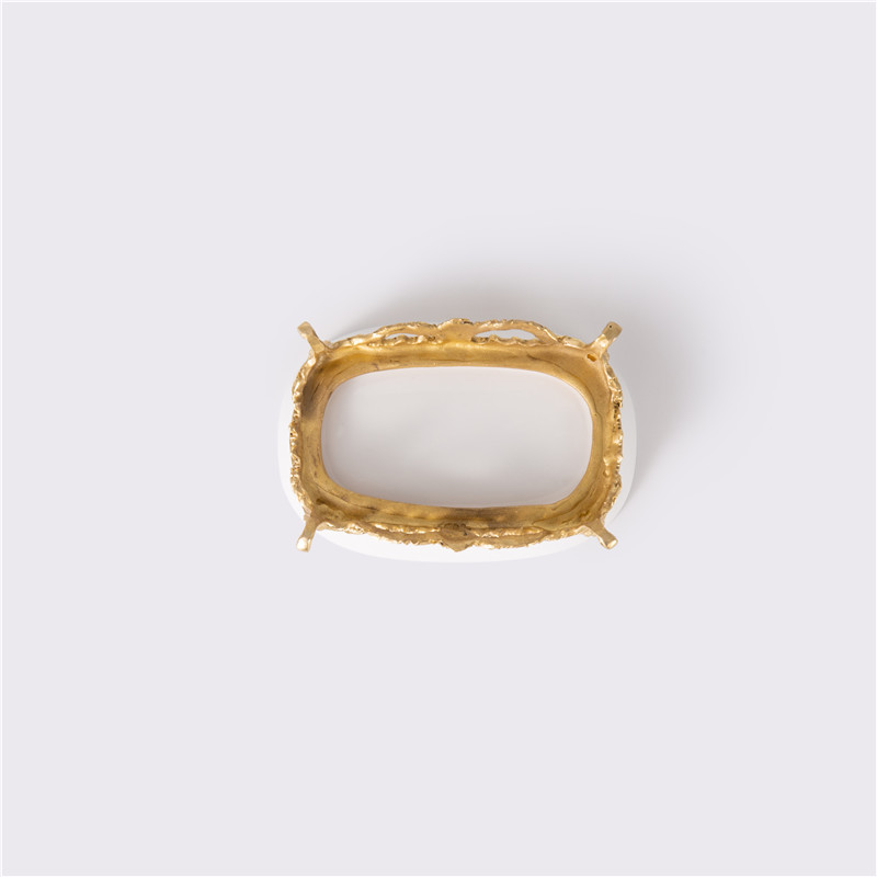 Cheap Soap Dish Soap Rack Soap Bowl Brass Base Bone Manufacturers, Companies