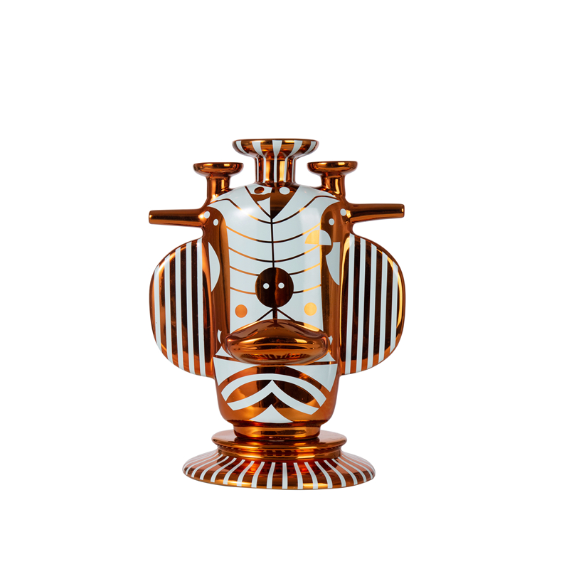 ODM Duck Elefant Multivase Vase Jaime Hayon Three-Headed Flower Vas Ceramic Floral Ornaments Manufacturer, Factory