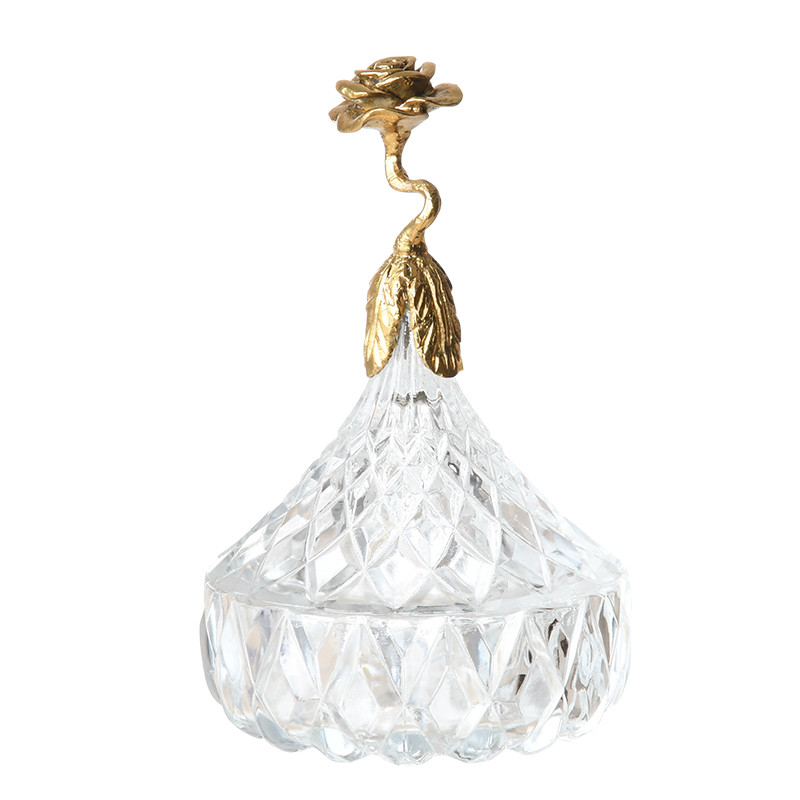 China Three-Layer Basket Three-Tiered Candy Box Three-Layer Basket Glass Bowl Brass Base Manufacturer, Manufacturers