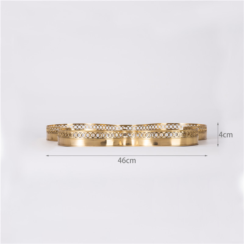 High-Quality Butterfly Porcelain Plate Brass Tray Exporter, Product