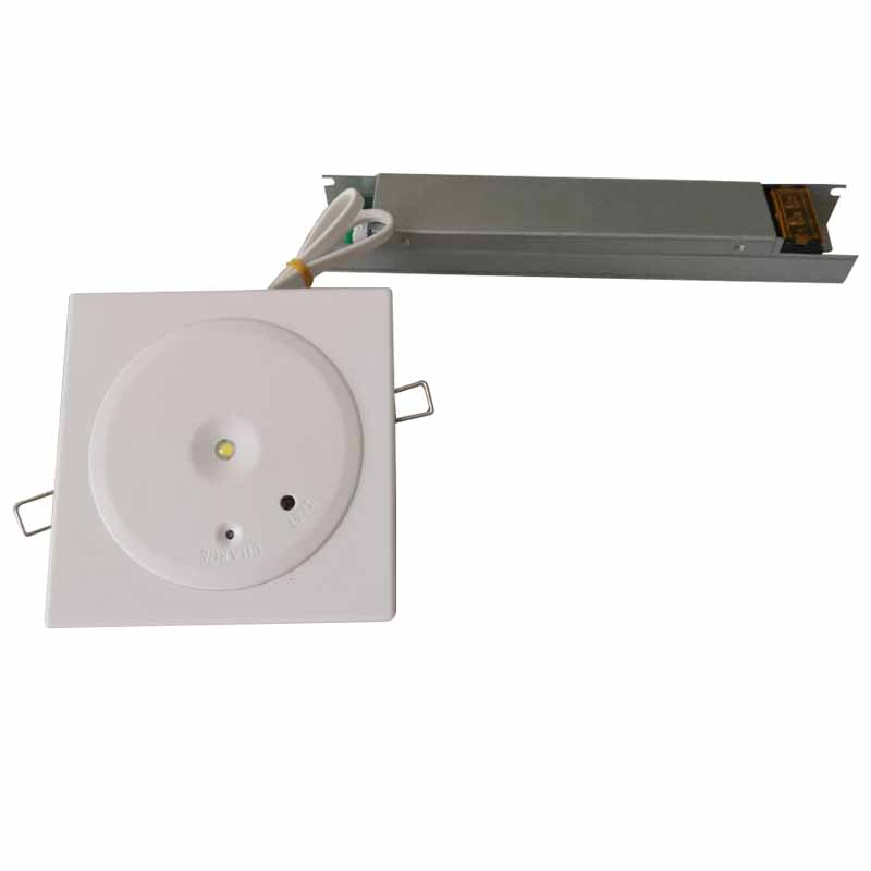 Zhuiming Wholesale Custom Waterproof Ni-CD IP20 Battery Operated LED Emergency Downlight with 3W
