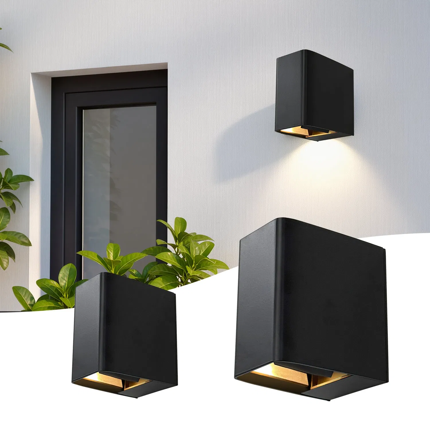 up and Down IP65 LED Adjustable Beam Angle Wall Mounted Porch Light