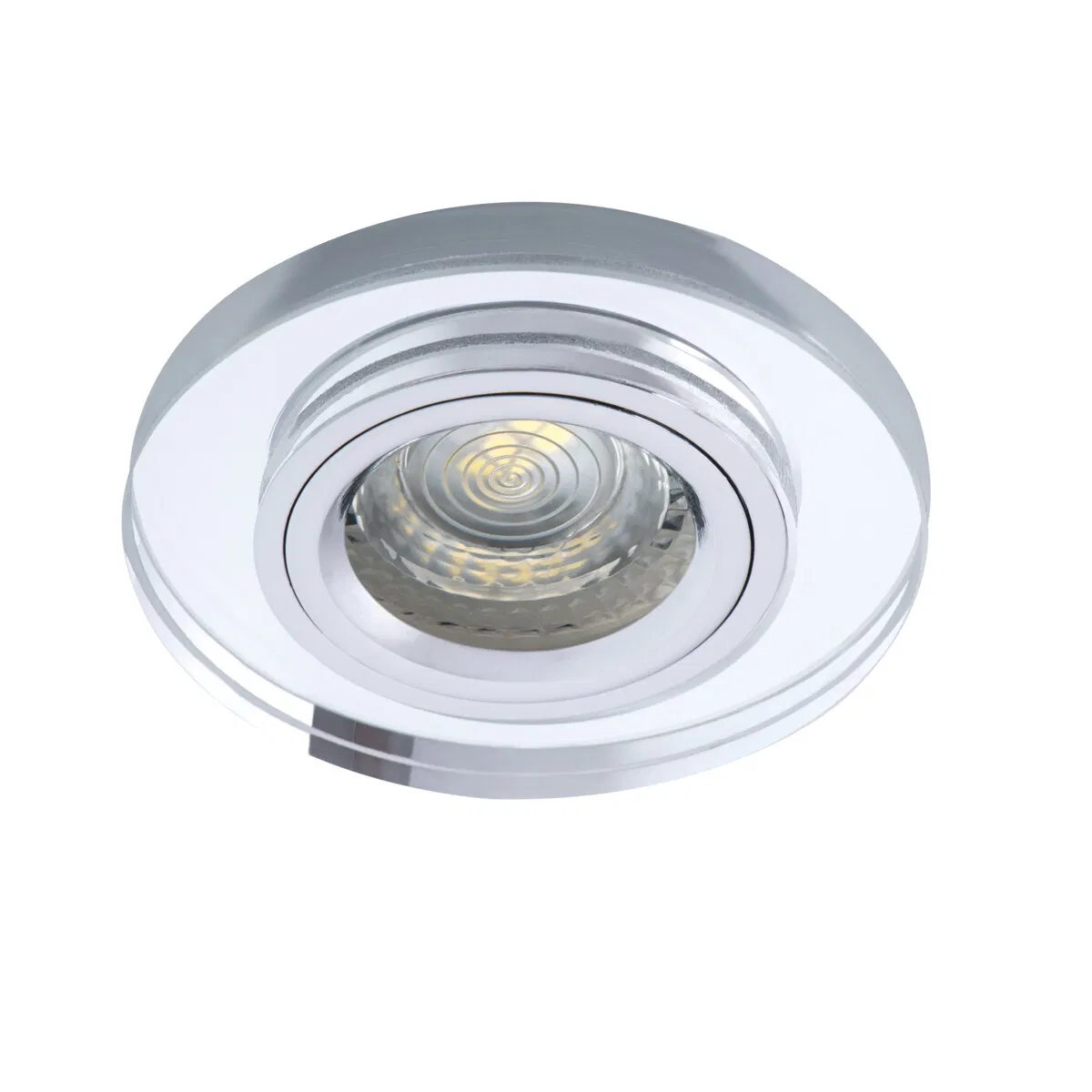 Anti-Glare with GU10 /MR16 Bulb Replacement Square or Round Replaceable LED Spot Down Light for Residential Commercial Retail Hospitality