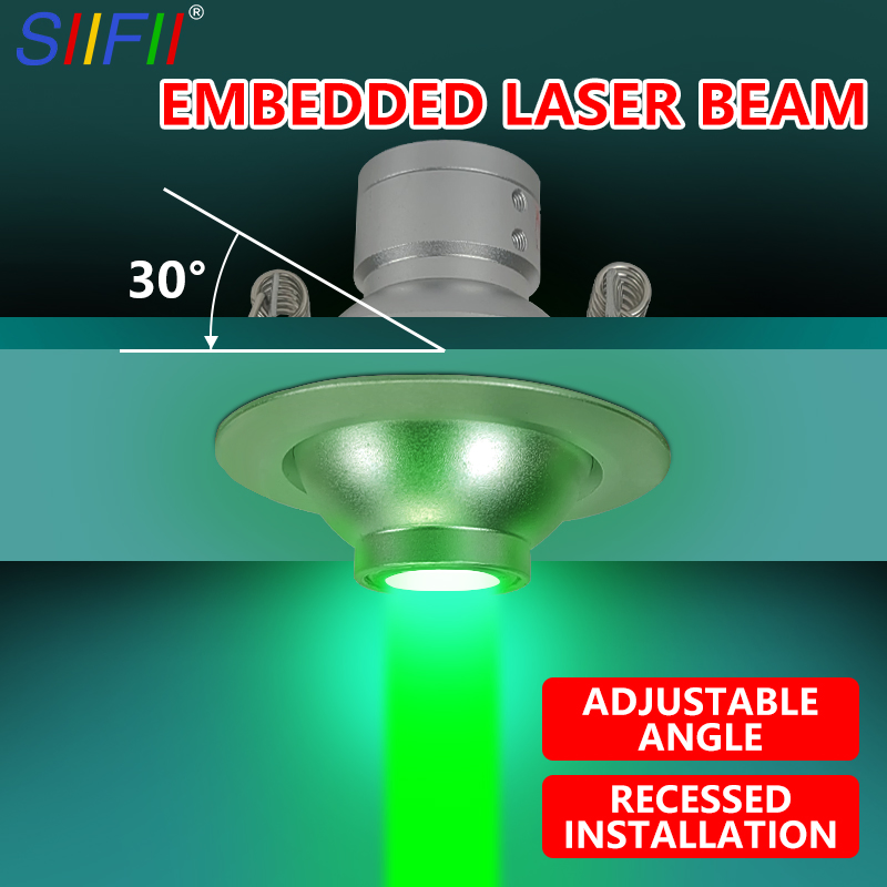 Embedded LED Downlight Angle Adjustable Ceiling Light Spotlights Red-500MW Rotating AC220V 110V Indoor Lighting