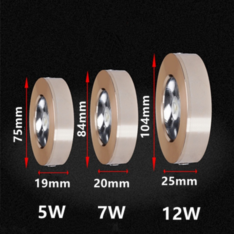 Ultra-Thin COB LED Downlight: Modern Wide-Voltage Recessed Ceiling &amp; Cabinet Lighting