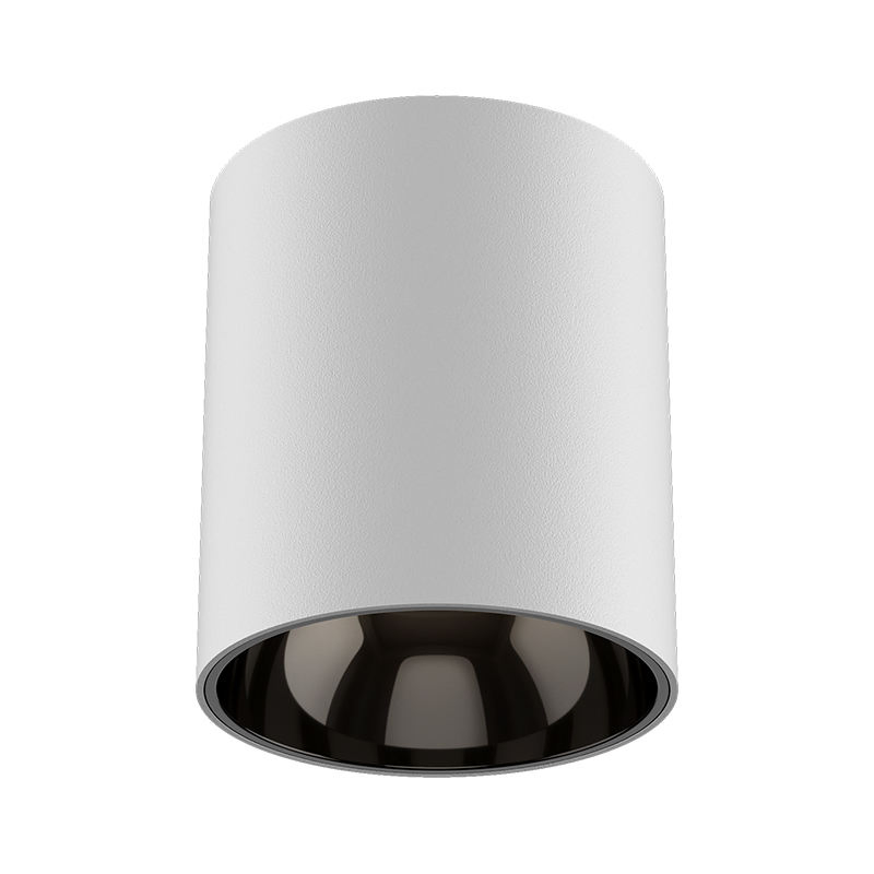 RoHS IP44 35W Anti Glare Airport Cylindrical Surface Mount LED Downlight