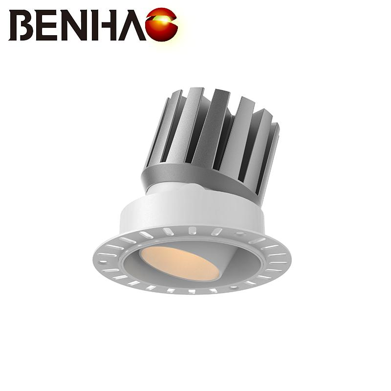 Aluminum Energy Saving Downlight Ceiling COB Residential Store 30W LED Down Light