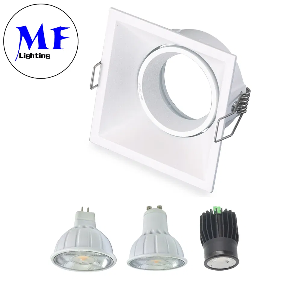 Smart Tunable Anti-Glare LED MR16 Adjustable CCT LED GU10 1-8W 12W Downlight Spot Lamp for Commercial Lighting and Home