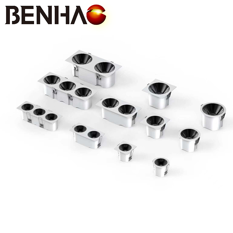 Modern Hotel Interior Lighting Industrial 18W LED Square Downlight Spotlight