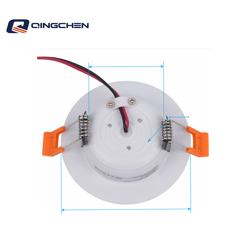 3W Low Voltage Recessed LED Emergency Downlight Non-Maintained Lighting
