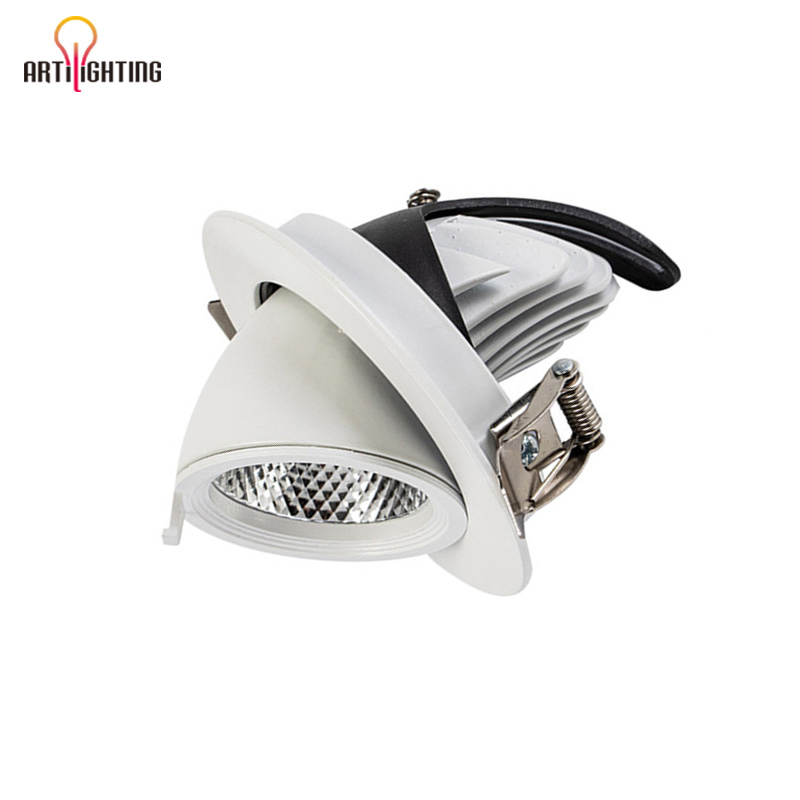 High Efficiency 100lm/W CREE 25W 35W Adjustable Beam Angle 24-Degree LED COB Downlight