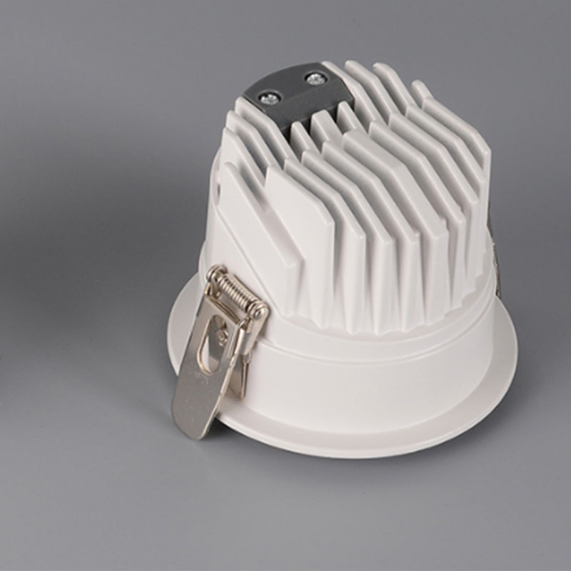 Heavy Duty LED Household Thick Aluminum Turbo Heat Dissipation Engineering Chinese-Made Commercial Lighting Downlight