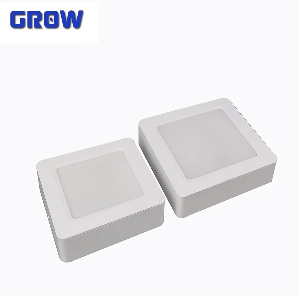 LED Panel Ceiling Light 5W/9W/18W/24W Ultra-Thin Downlight Ceiling Surface-Mounted Square Round for Indoor Office Hotel Decoration