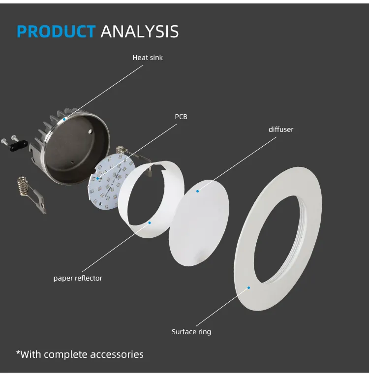 LED Downlight Housing 2