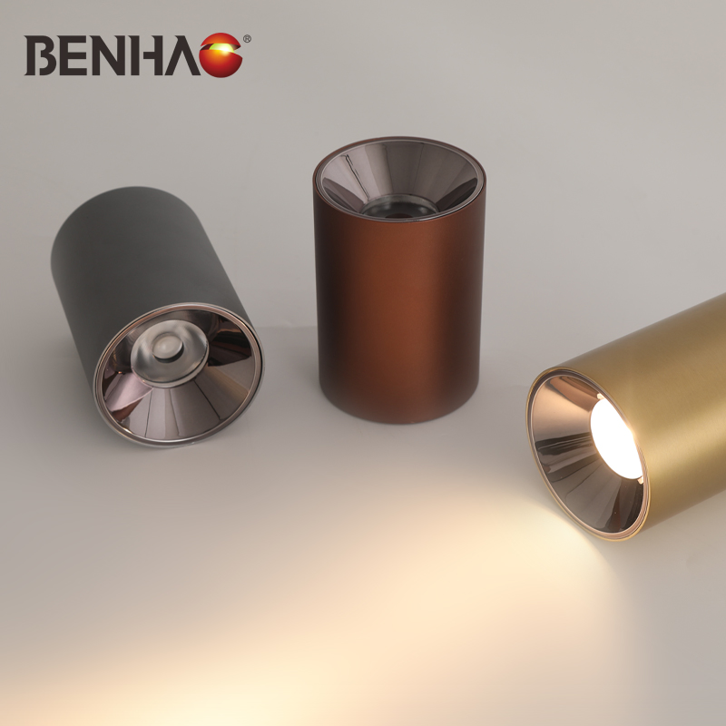 Residential Commercial Home Indoor Custom Color Surface Mounted Aluminum LED Downlights