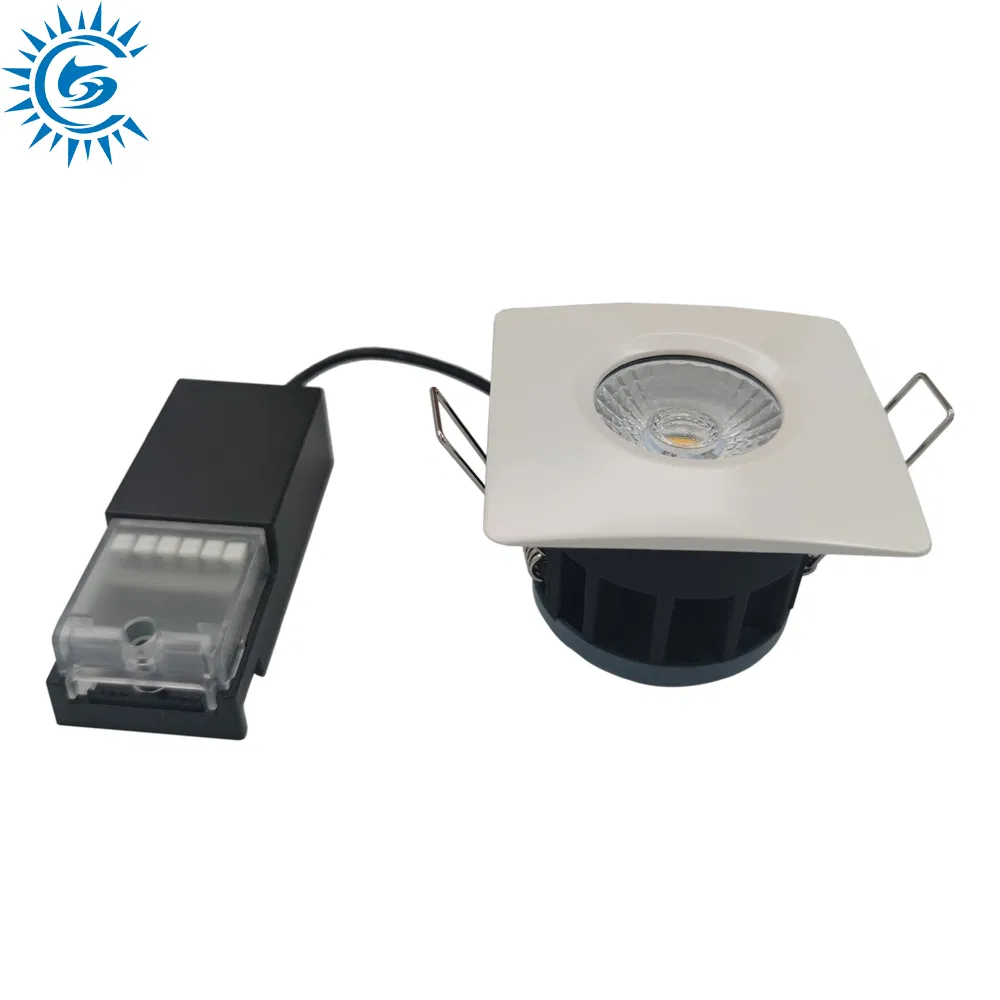 All in One IP65 5W 6W 7W 8W 10W 3CCT COB Fire Rated 3000K 4000K 6000K LED Downlight Ceiling Light with Bezels