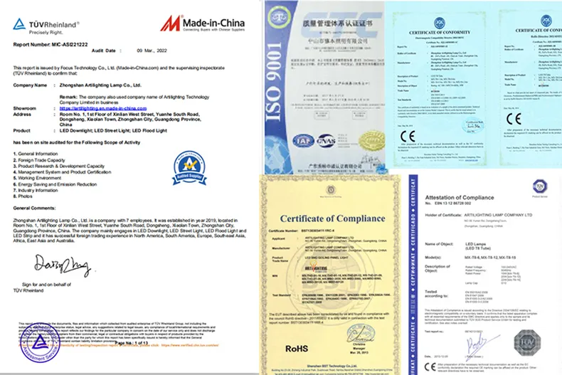 Product Certifications