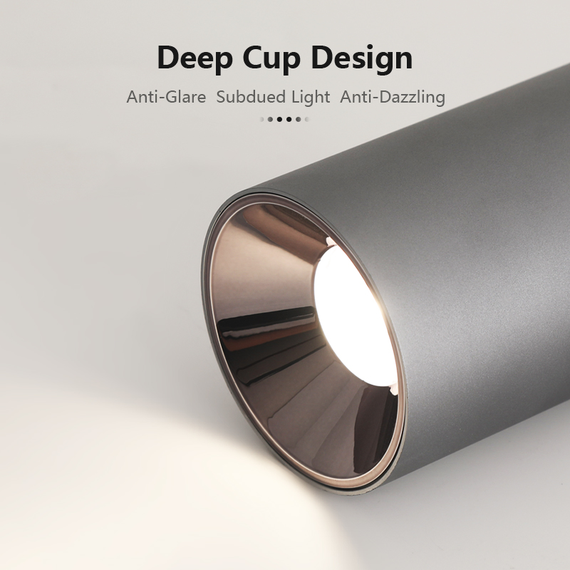 Residential Commercial Home Indoor Custom Color Surface Mounted Aluminum LED Downlights