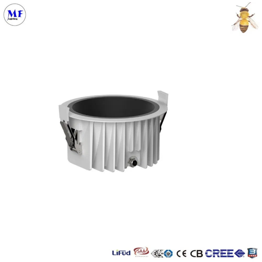 7W/10W/15W/20W/25W/30W/50W/40W/60W 2inch 3inch 4inch IP65 Waterproof Dustproof LED Spot Down Light with Dimmable 0-10V Dali Control for Bathroom Shower Room