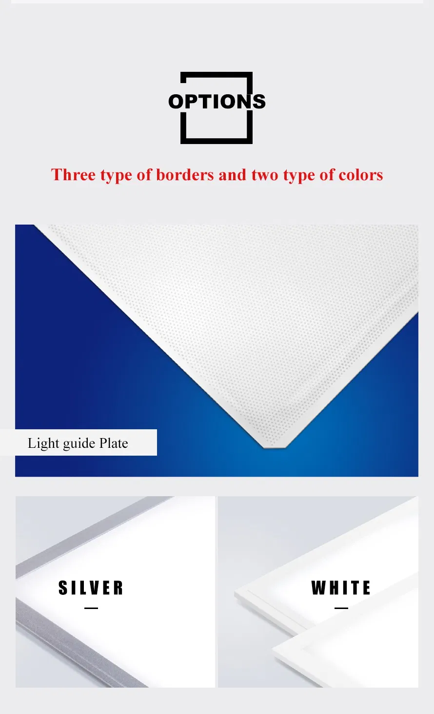 LED Panel Light Structure