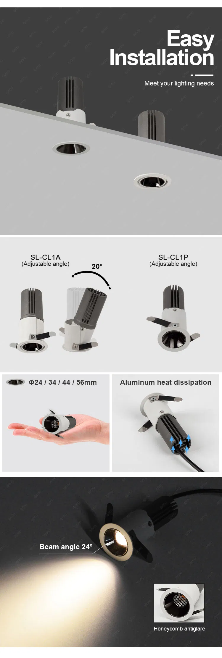 LED Downlight Detail 2