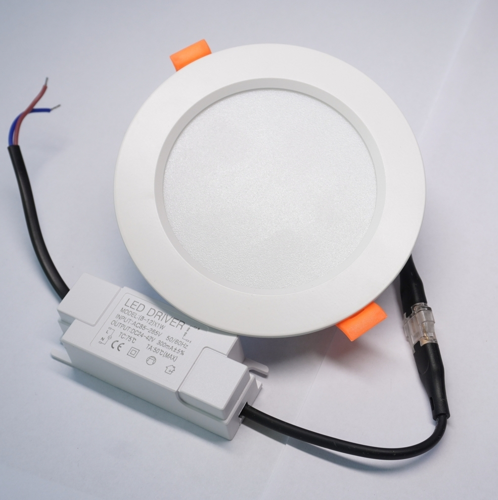 15W Recessed Ultra-Thin LED Downlight 85-265V Ceiling Lamp Warm Cold White Indoor Lighting Downlight