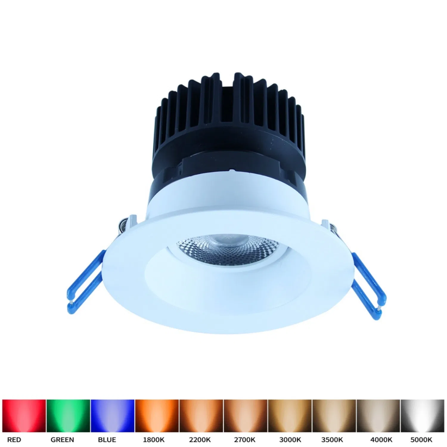 Tuya Smart LED Downlight LED Ceiling Recessed Down Light Dimmmable Spot Lamp 5W 7W 9W 12W APP Controll RGB 5CCT Downlight