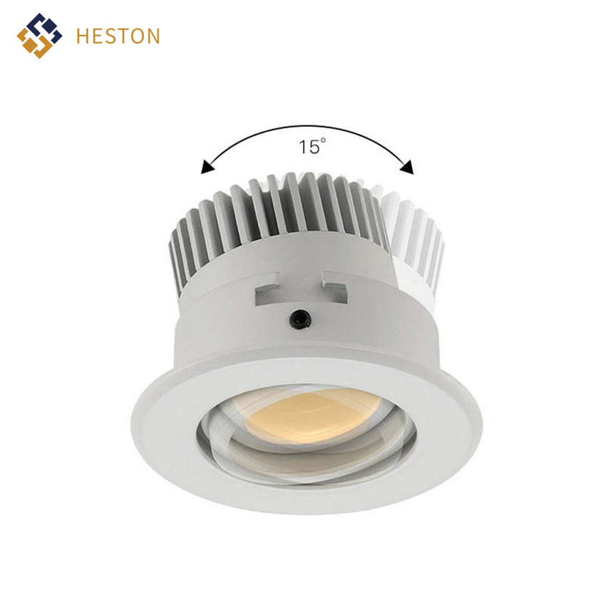 Modern Residential Wall Washer LED Ceiling Downlight Dimmable Spotlight COB 9W 4000K LED Spot Downlight